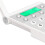 Rotatable Antenna Intercom Phone Clear Calls Up to 1000m White 6
