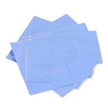 50PCS Silicone Thermal Pads 30x30x0.5mm Insulation Cooler