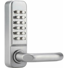 Mechanisch deurslot, sleutelloze toegang met universele hendel voor veelzijdig gebruik, gemaakt van zinklegering voor duurzaamheid, instelbare