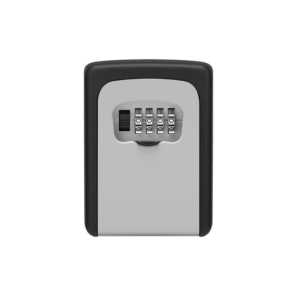 Weatherproof Key Storage, Portable Lock Box For Indoor Outdoor Use, Combination Lock Box With Resettable Code And Durable Steel Construction 9173940473560