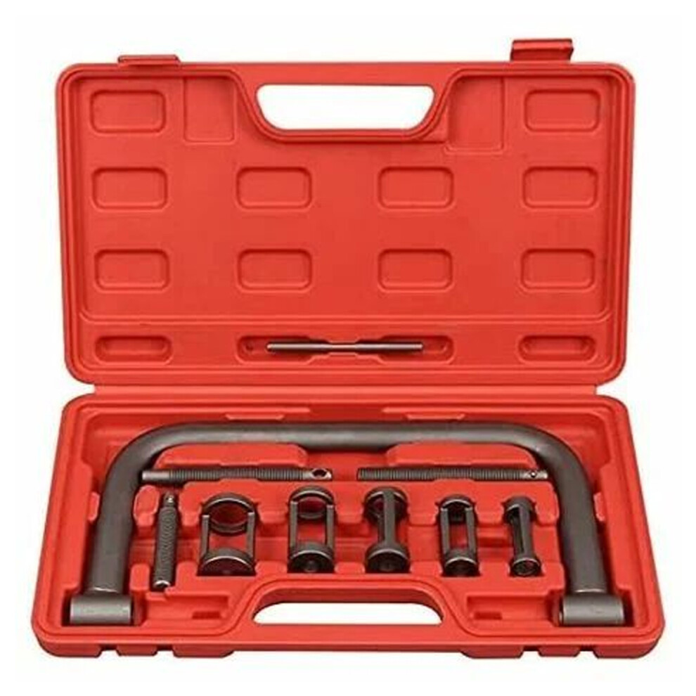 Compression Tool For Auto Mechanical Needs, Valve Spring Compressor With C Clamp, Ensuring Rust And Corrosion Resistance, Comes With Storage Case For 9358999356983