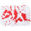 Χαλί Μπάνιου Spooky Bloodstain, Ιδανική Διακόσμηση για το Halloween, Μικροΐνες που Προσφέρουν 1