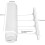 Wall Mounted Retractable Clothesline, Automatic Telescopic For Wide Application, Weight Support And Retractable Safety, 1PCS 2