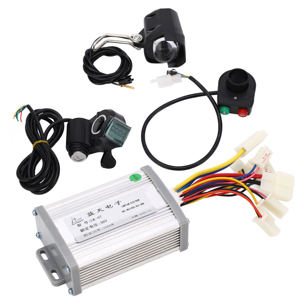 1000W Electric Bike Controller Kit For 36V Scooters With Front Light 8721371481725