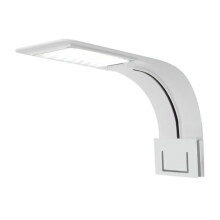 Luminária de aquário com clipe, design eficiente em termos de energia e índice de reprodução de cores próximo à luz natural, ideal para