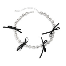 Collier de chaîne de perles moderne, accessoire de mode, collier