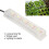 Brightness Adjustable LED Aquarium Light Underwater Light, IP68 Waterproof Submersible Crystal Glass Lights With Remote Control Memory Function Low 5