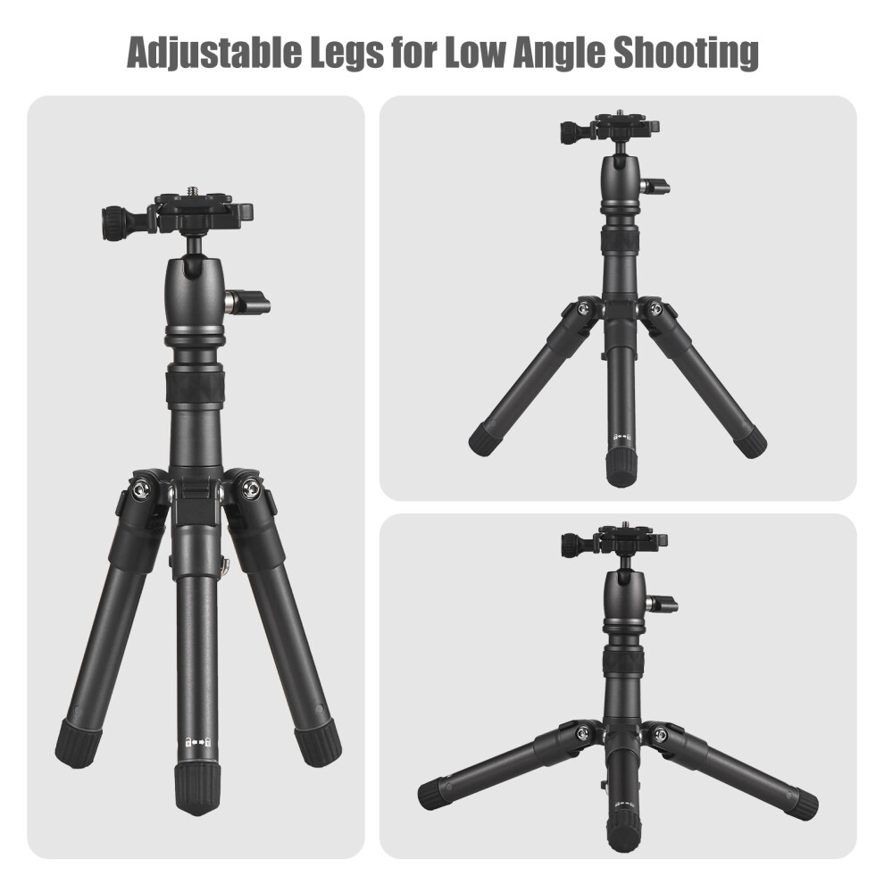 Portable Aluminum Tripod Stand 66Cm/26In For Dslr & Smartphone 7891371484710