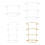 Bruid Hoofdbanden Display Stand Sieraden-Witte 4e verdieping 2