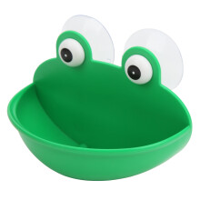 Habitat aquático para anfíbios, fácil de limpar, com ventosas duplas, decoração de aquário de plástico para montagem na parede, orifícios de