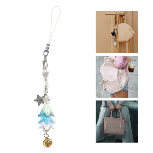 Stern-Herz-Handyanhänger, stilvolle Accessoires,-Rosa 2