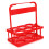 Foldable 6 Bottle Drink Carrier with Handle for Beer and Soda Events 1