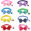 Pet Collars Bow Bell Cat Collar Adjustable Multicolor Blue 1932cm 2