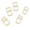 Finger splint finger support finger straightener brace 5-pack 7