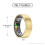 Smart Ring R1000 – Schlafmonitor, Bluetooth 5.0, Blutsauerstoffmonitor Gold 7 1