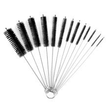Set mit 13 Flaschenbürsten in verschiedenen Größen Black