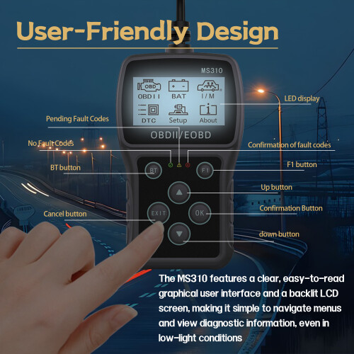 OBD2-Scanner, Auto-Diagnosegerät, Auto-Fehlercode-Lesegerät 2