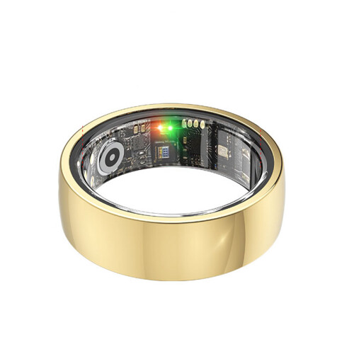 Smart Ring R1000 – Schlafmonitor, Bluetooth 5.0, Blutsauerstoffmonitor Gold 7 1