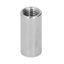 Round Rod Connector M12x1.75 Stainless Steel 10 Pack Female Thread Coupling Nut