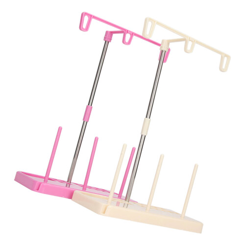 2 pcs Sewing Machine Thread Stand Lightweight Aluminum Plastic Base | Household 1