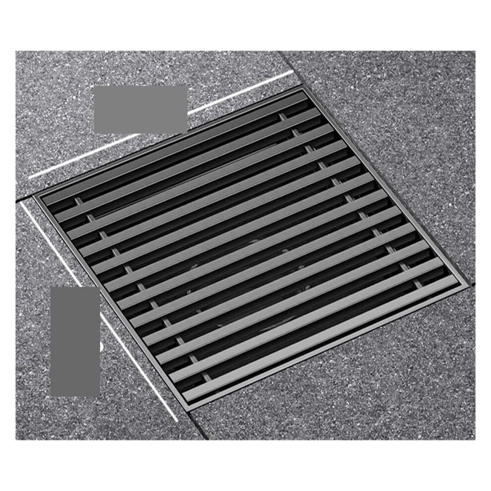 304 Stainless Steel Outdoor Floor Drain Large Caliber Rustresistant Fast Water Drainage A12x12 9347817086294