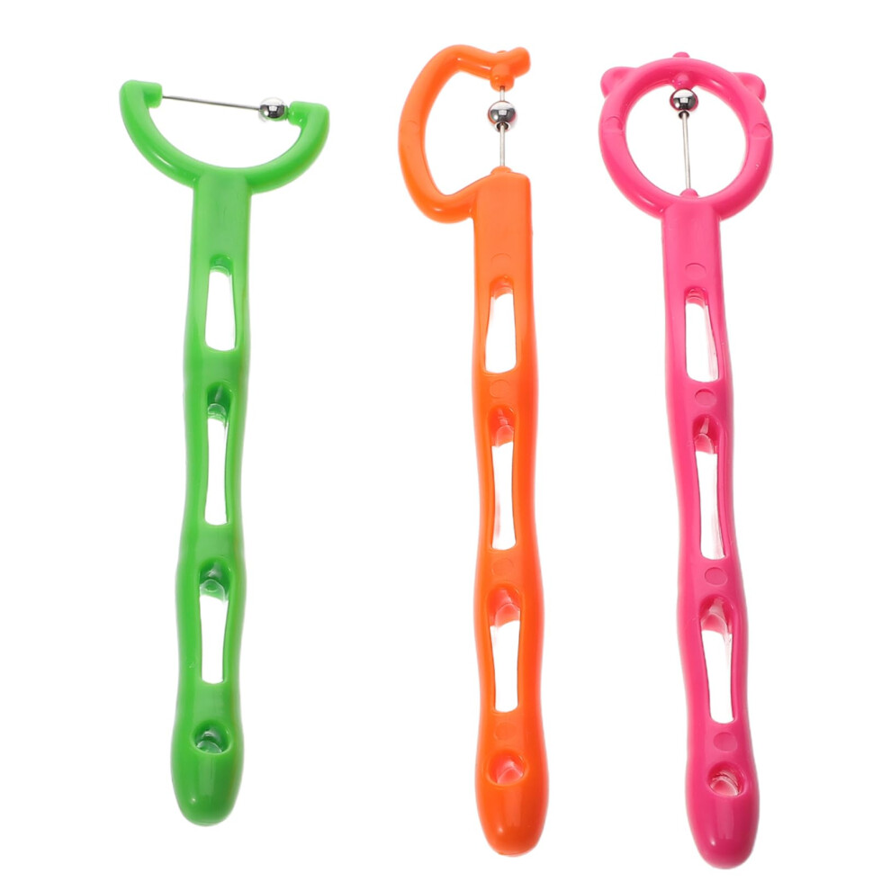 Tongue Tip Trainer 3Pc Set, Oral Muscle Trainer, Tongue Exerciser, Tongue Tip Exercise, Mouth Opening Trainer