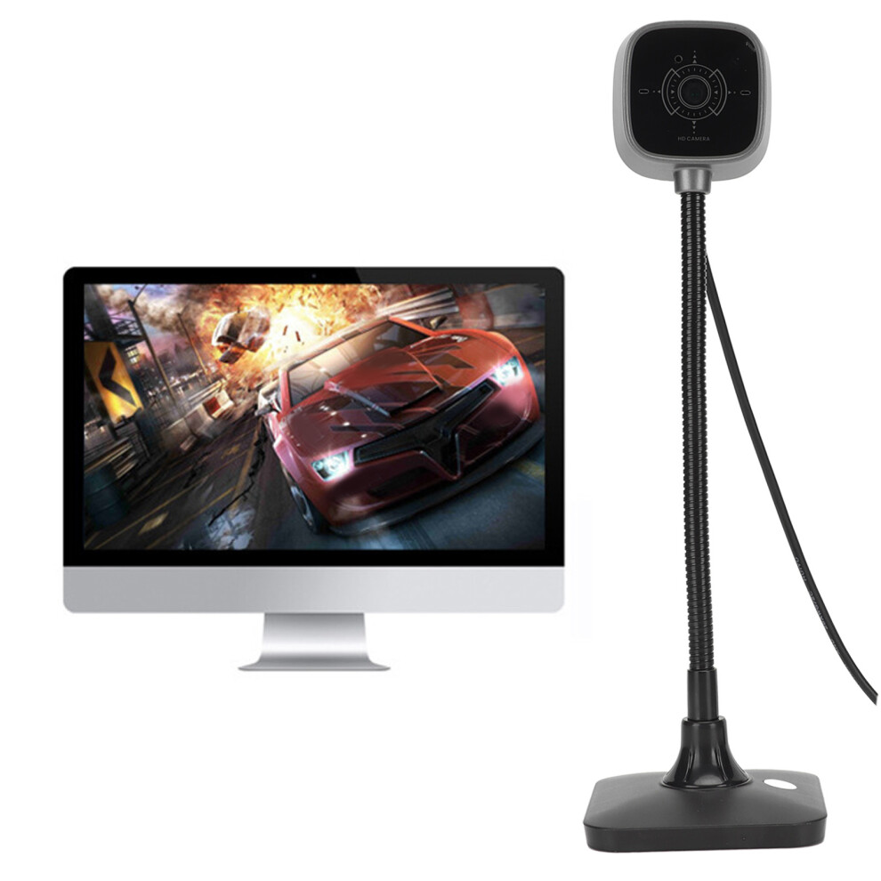 Hd Usb Webcam With Ai Noise Reduction And Bendable Tube For Streaming 5081371490190