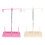 2 pcs Lightweight Plastic Aluminum Sewing Machine Thread Stand for Home Use 2