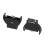 5Pcs Black Plastic CR2032 Coin Cell Battery Holder Case for DIY Electronics Secure Connection 1