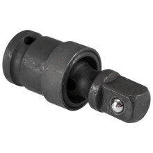 Drive Swivel Impact Socket UKnuckle Joint Air Wobble Sleeve Adapter Black
