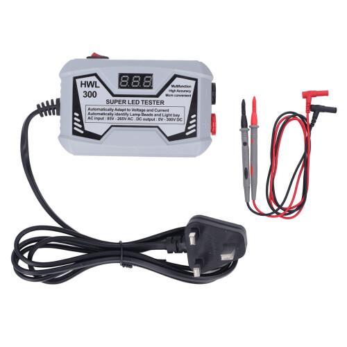 85‑265V LED Tester for TV Backlight UK Plug Gray Adaptive Voltage 1