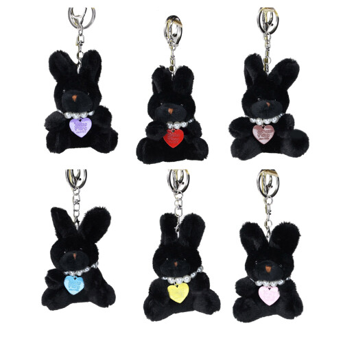 Porte-clés pendentif de poupées, jouet coloré, décorations,-Rose 1