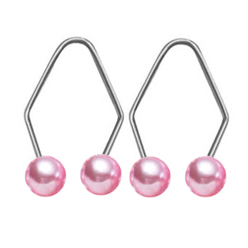 1 Paar Grübchen-Maker, Grübchen-Trainer, Modeschmuck,-Rosa