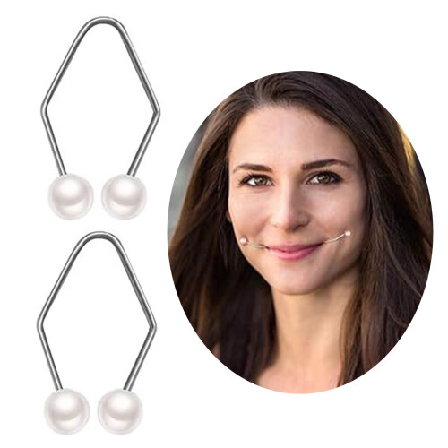 Dimple Maker, einfach zu tragen, Smile Dimple Trainer,-Weiß 2