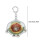 Modieuze sleutelhanger met voedselhanger, draagbare 2