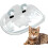 Cat Window Perch  Window Suction Cup Hammock, Clear Sill Bed For Small And Medium Cats, Easy Install, Sturdy 4