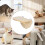 Window Bed for Pets Wireless Cat Hammock Wall Mounted Cat Perch SpaceSaving Window Pole 3