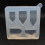 Silikonform, Miniatur-Hausgussformen, 7