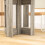 Homcom HOMCOM Folding Dining Table Foldable Drop Leaf Dinner Table for Kitchen Grey 8