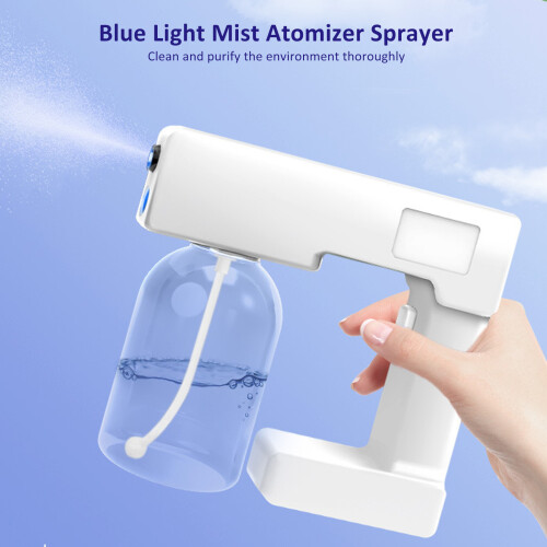 Rechargeable Blue Light Nano Spray Fogger 2200mAh Atomizer 2