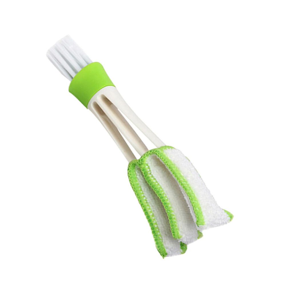 Car Air Vent Cleaning Brush With Dual Ends For Ac Dust Removal, Washable Cover, Multisurface Use 9189345297182