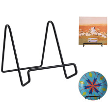 Slanke schildersezelstandaard, veelzijdige presentatiestandaard voor kunstwerken, gemaakt van hoogwaardig metaal, minimalistisch ontwerp voor