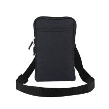 Vertikal telefonbæltetaske til daglig brug, vandtæt hylster i premiummateriale med justerbar crossbody-rem, smartphone-etui i holdbart materiale med