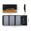 Portable Foldable Solar Panel Charger, High Efficiency Solar Array for Decent Charging Speed Anytime Anywhere in Sunlight, Continuous Power Supply 2