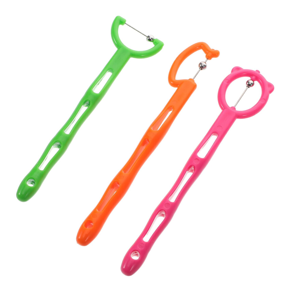 Tongue Tip Exercise 3 Piece Set for Speech Therapy Tongue Mobility Exerciser Oral Motor Trainer Flexibility Coordination