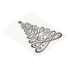 4 Stück Weihnachts-Prägefolder 14,7 x 10,5 cm