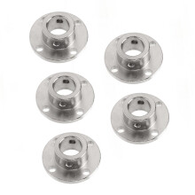 Jeu de 5 raccords de joint à bride, supports de guide d'arbre de 12 mm d'ID