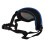 Windproof UV Blue Dog Sunglasses with Adjustable Strap, PC TPU Frame 8