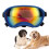Windproof UV Blue Dog Sunglasses with Adjustable Strap, PC TPU Frame 12