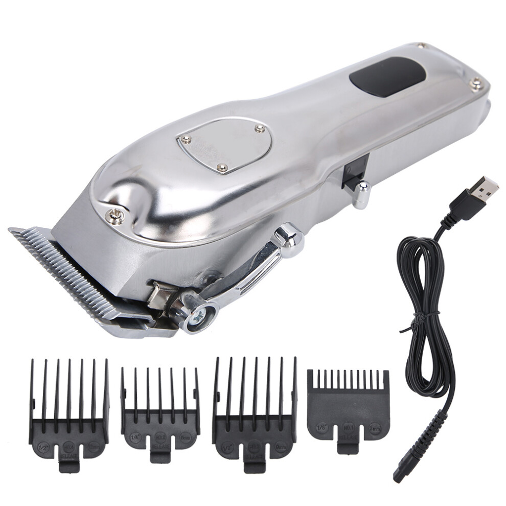 Wireless Hair Trimmer 10W 2500mAh, 3/6/9/12mm Limit Combs